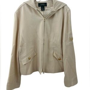 Ralph Lauren Military Sailor Style Wool Jacket Size Large‎